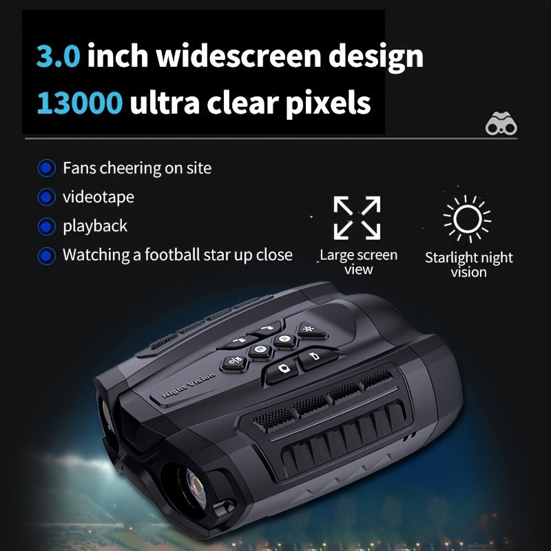 Infrared Night Vision Device 3.0 inch Wide Screen 8x Digital Zoom