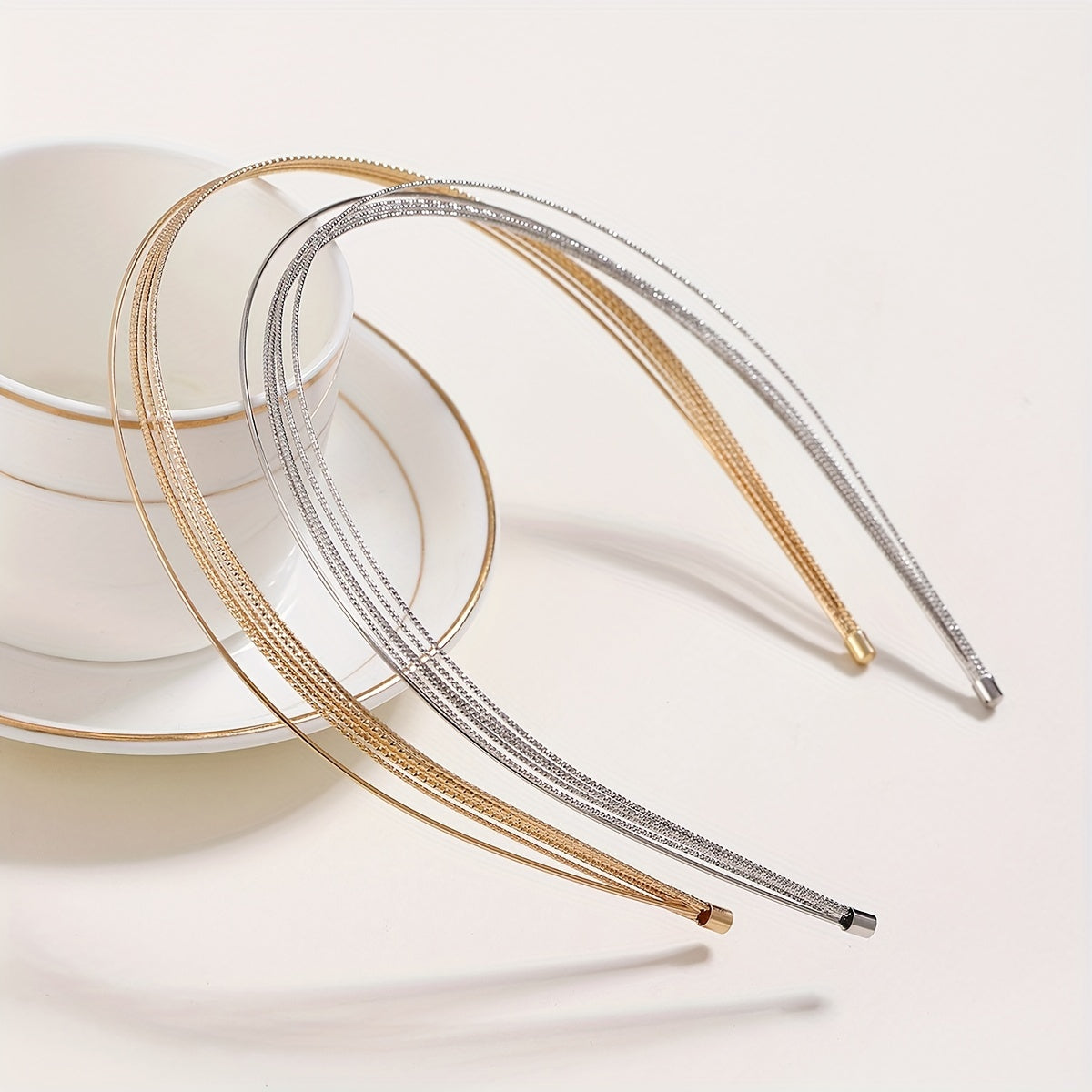 Metal Hair Hoop Women's Bridal Headband Hair Accessories