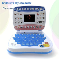 Children's Flip Laptop Toy Learning Machine with Digital Alphabet