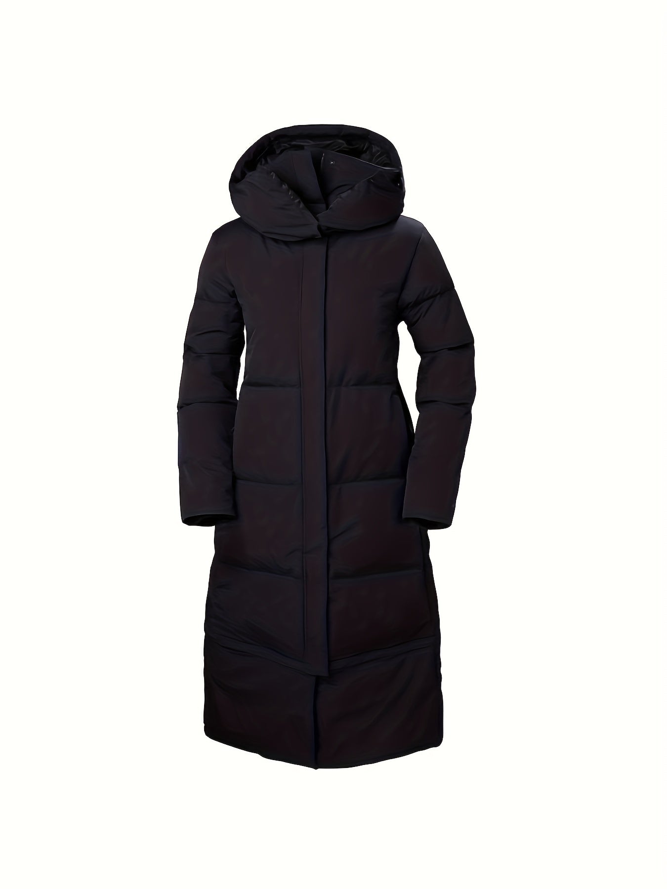 Over the Knee Puffer Hooded Jacket Waterproof Winter Warm Down Coat Women's Acti