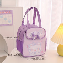 Large Capacity Portable Insulated Lunch Bag for School Work Picnic