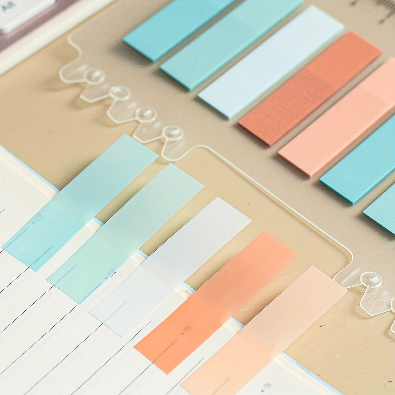 200 Style PET Sticky Notes Index Stickers Labels