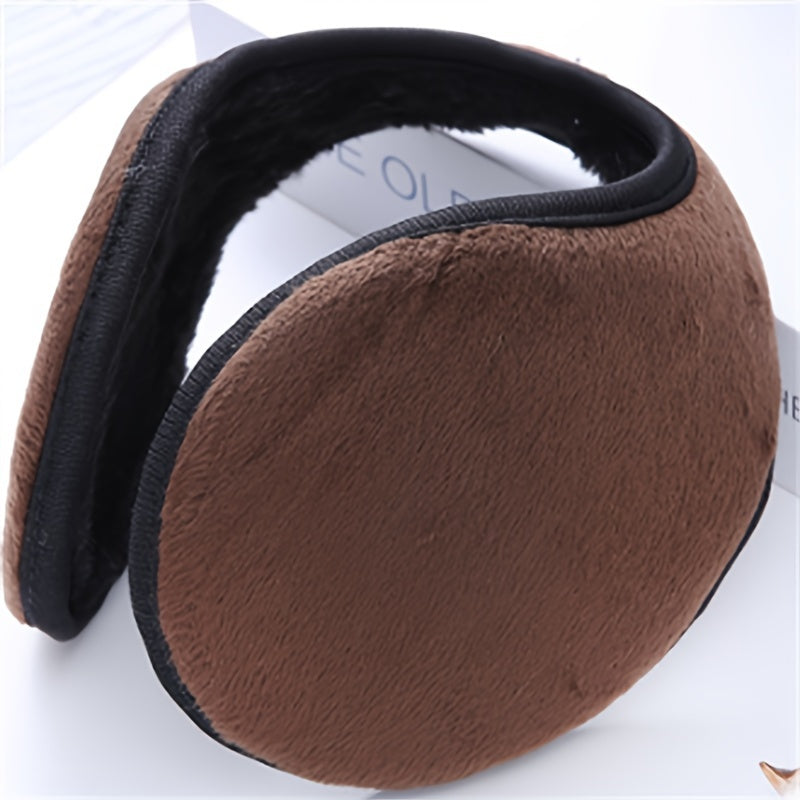 Coldproof Winter Earmuffs Thick Fleece Ear Warmer Outdoor Running Cycling Earmuf