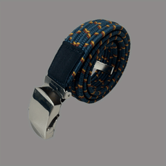 Elastic Military Buckle Belt For Kids