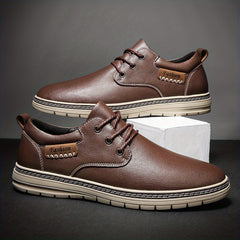 Men's British Style Smart Casual Shoes Wear resistant Non Slip Formal Shoes
