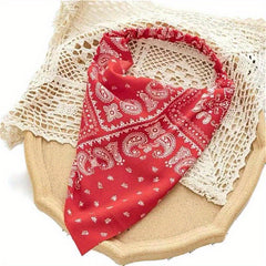 Paisley Printing Hair Scarf Vintage Bandanas Hairband