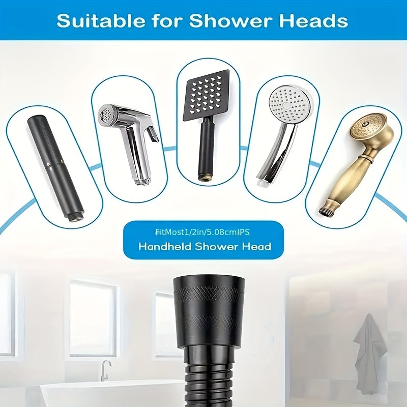 1pc Stainless Steel Shower Head Hose Water Pipe Bathroom Accessories