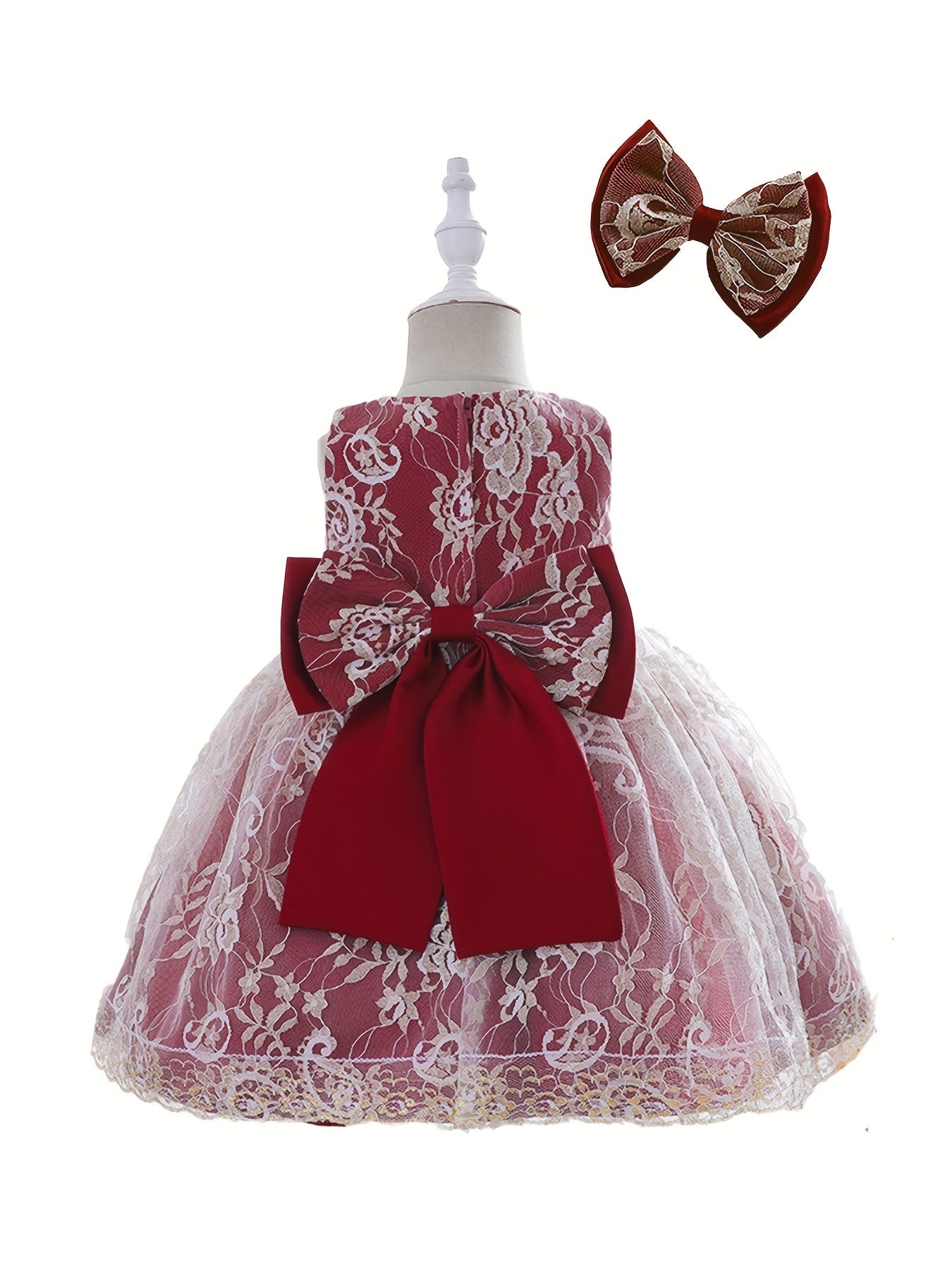 Children's Princess Dress Pompous Dress Flame Dress Performance Dress