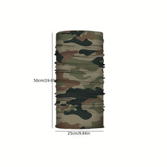 Camouflage Cycling Face Mask Military Scarf Neck Gaiter Balaclava