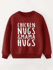 Boys Letter Graphic Sweatshirt Spring Fall