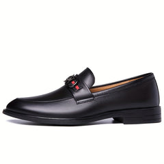 LAORENTOU Men's Leather Horsebit Loafer Shoes Lightweight Non Slip Driving Shoes