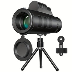 40x60 Monocular Telescope BAK4 Prism Handheld with Tripod
