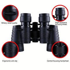 HD Portable Binoculars Low Light Night Vision Bird Watching Travel Sightseeing
