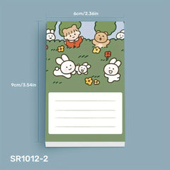 Cute Cartoon Sticky Notes To Do List Planner School Supplies