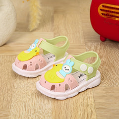 JIAGEYA Baby Girls Cartoon Sandals Lightweight Anti Slip