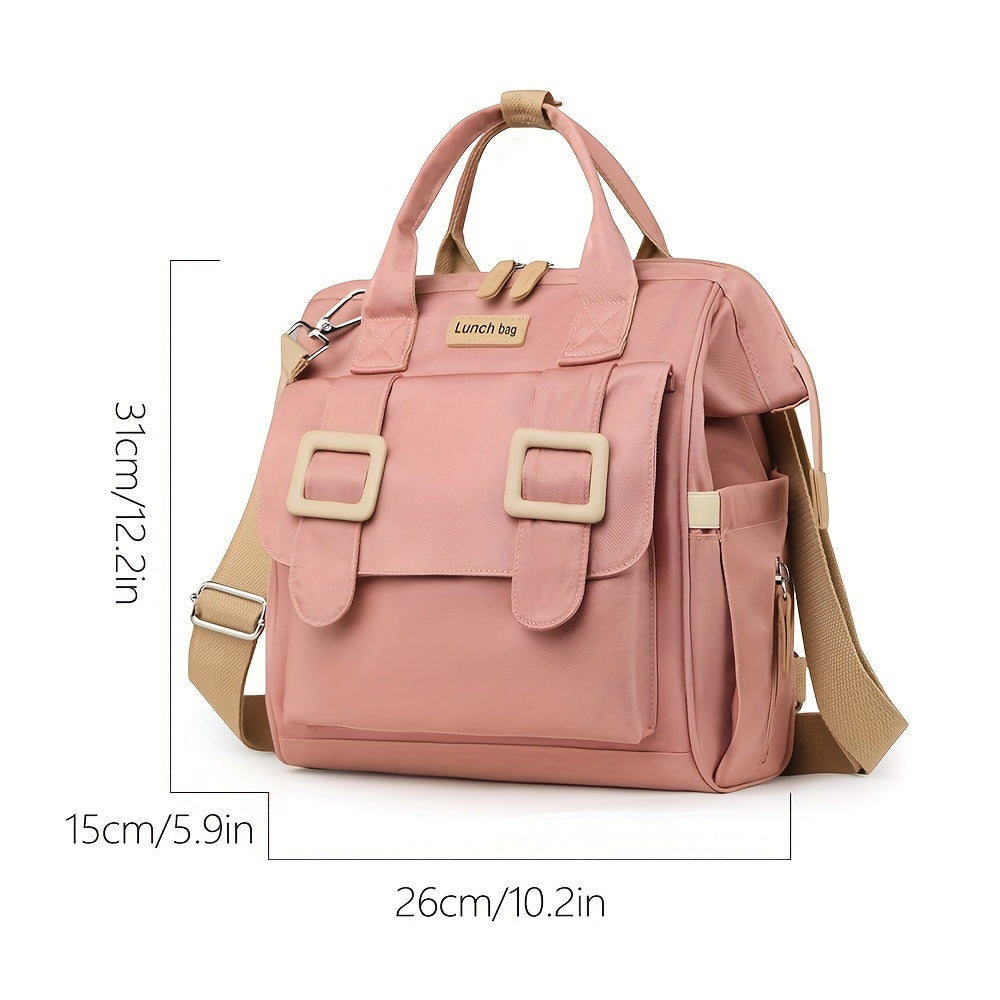 Large Capacity Insulated Lunch Bag for Work & Picnics