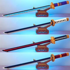 Anime Building Blocks Weapon Scabbard Set for Boys