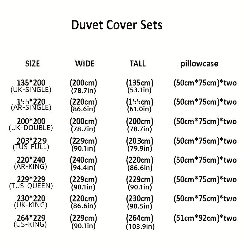 Small Floral Print Duvet Cover Set