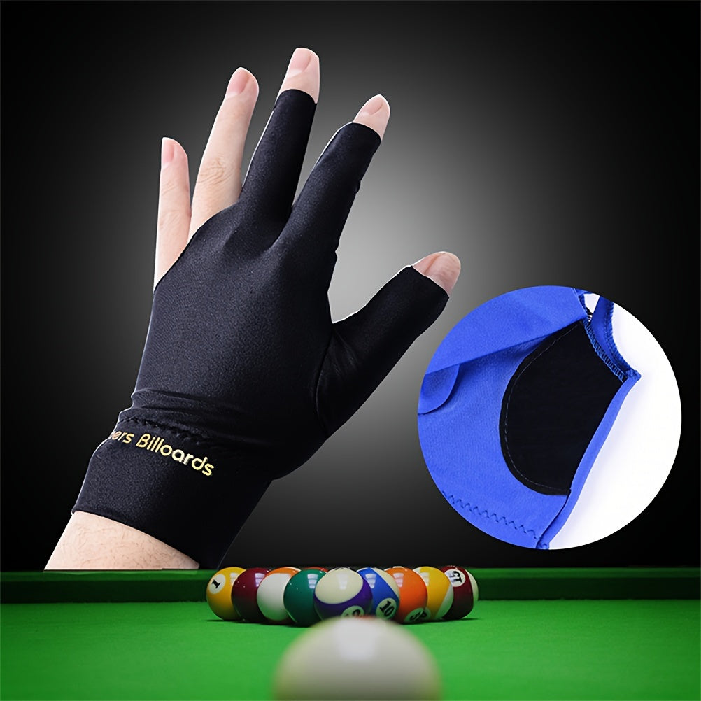 1pc Spandex Snooker Billiard Cue Glove For Left Hand