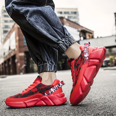 Men's Camo Lightweight Sneakers Non Slip Spring Summer Shoes