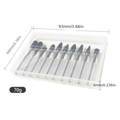 10pcs Tungsten Carbide Grinding Bits Set for Rotary Tools