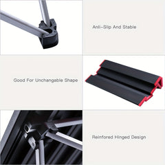 Foldable Aluminum Table w/ Carrying Bag for Outdoor Camping Hiking