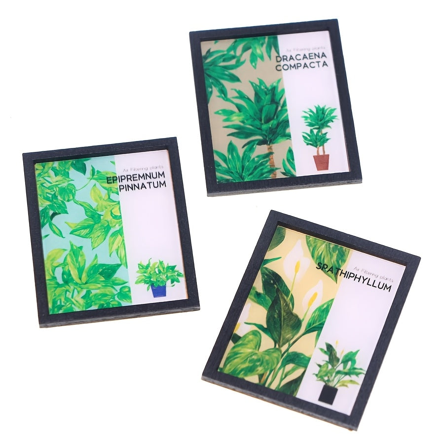 Dollhouse Plant Picture Frame Models Micro Room Scene Decoration