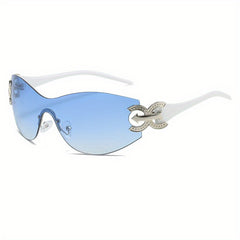 Y2K Gradient Sunglasses UV400 for Women Men