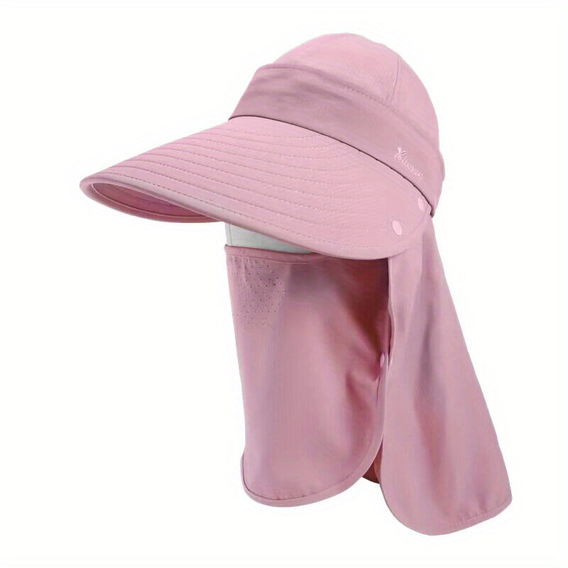 UV Protection Boonie Hat with Neck Flap - Wide Brim Sun Hat