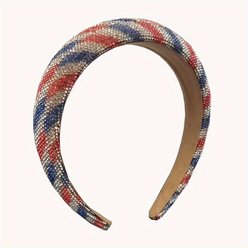 Independence Knotted Hair Band American Flag Element Head Hoop