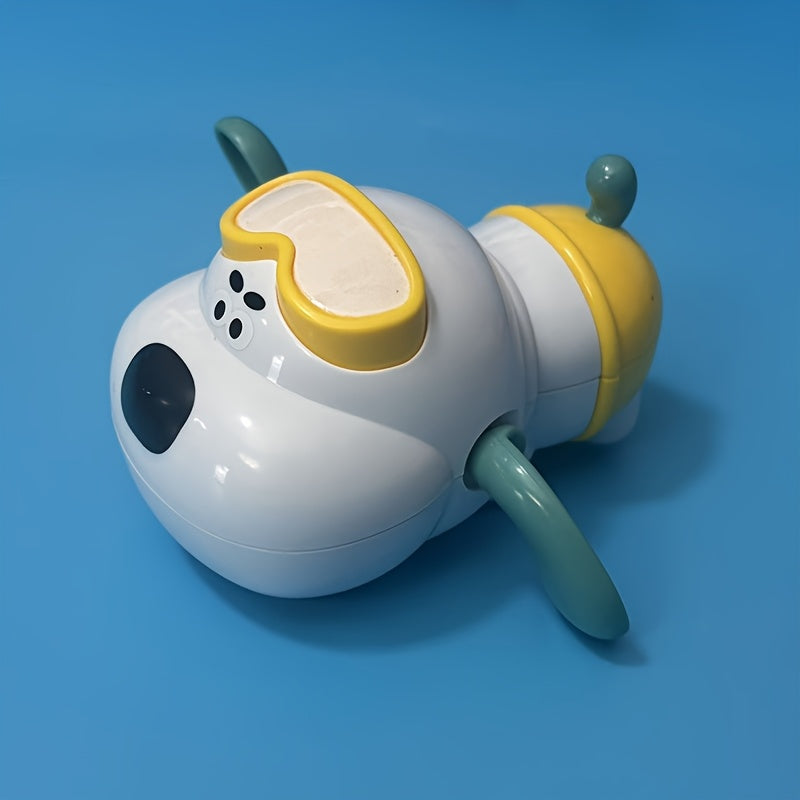 Cartoon Dog Shaped Spring Toy - Water Play Fun