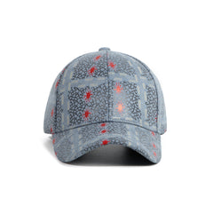 Spider Web Print Baseball Cap Lightweight Sports Hat Adjustable