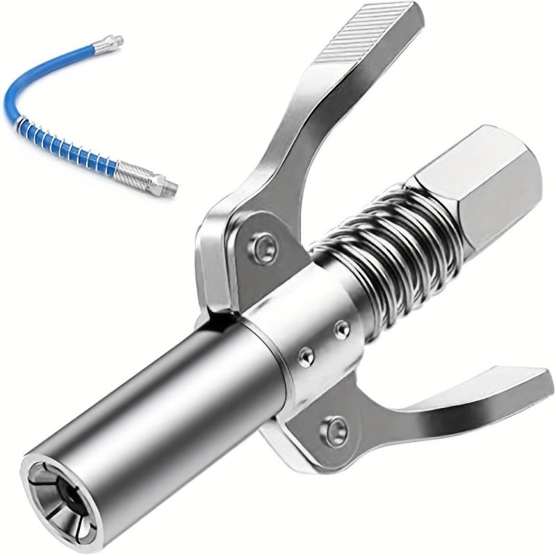 Dual Handle Lube Gun Coupler For Auto Maintenance