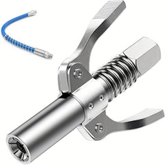 Dual Handle Lube Gun Coupler For Auto Maintenance