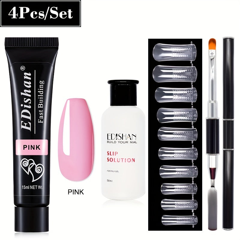 Nail Extension Gel Kit Quick Builder Gel Nail Forms