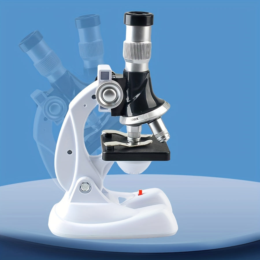 1200X HD Handheld Kids' Microscope Kit w/ LED Light TONAPEETO Science Toy Ages 8