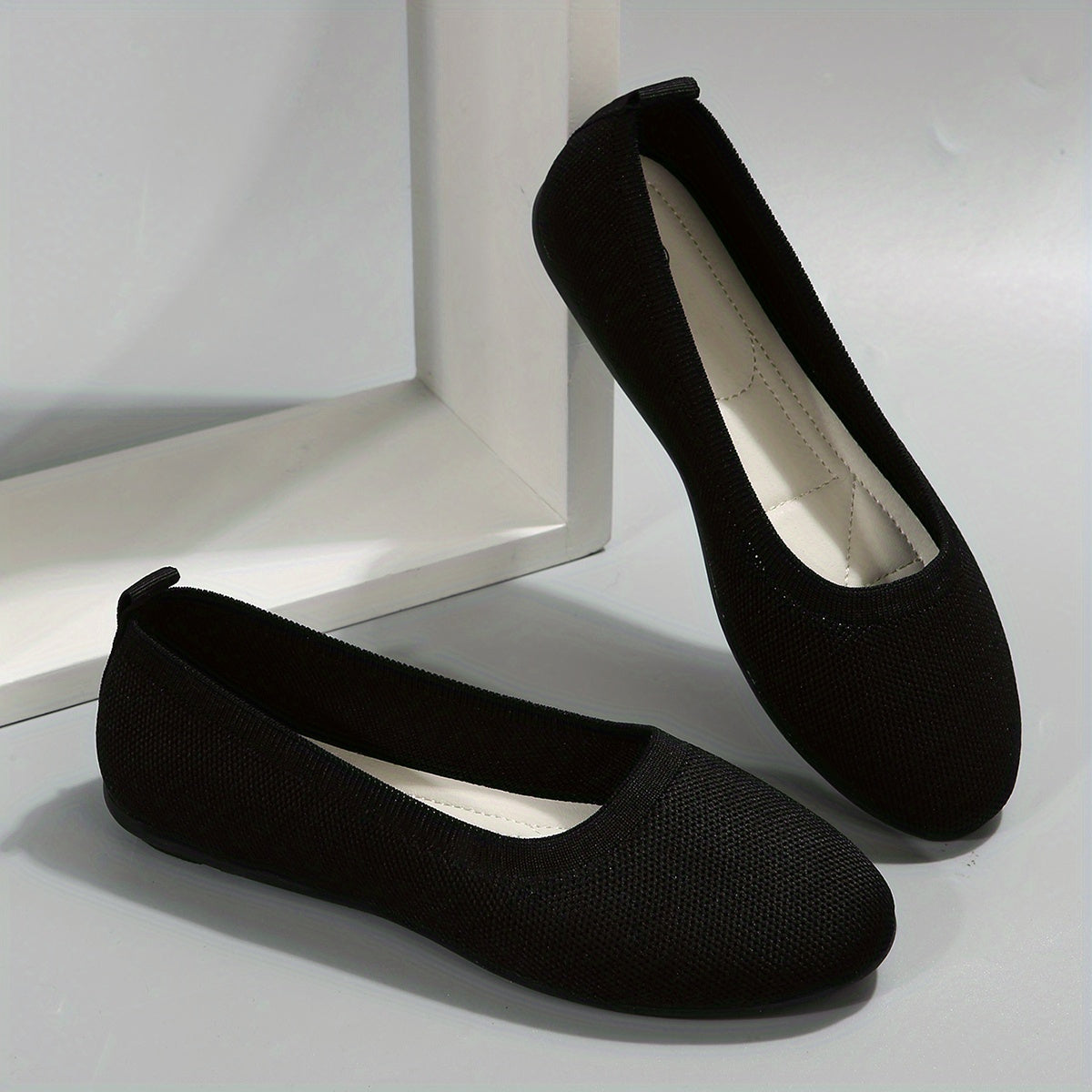 Women's Lightweight Breathable Slip On Flat Shoes