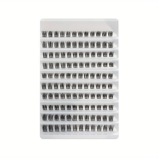 10 Rows Cluster False Eyelashes Large Capacity Individual Lashes
