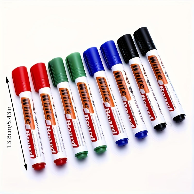 4pcs Whiteboard Markers for Teachers & Office Use