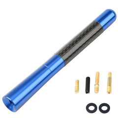 Universal Carbon Fiber Antenna Red Silvery Colorful Auto Accessories