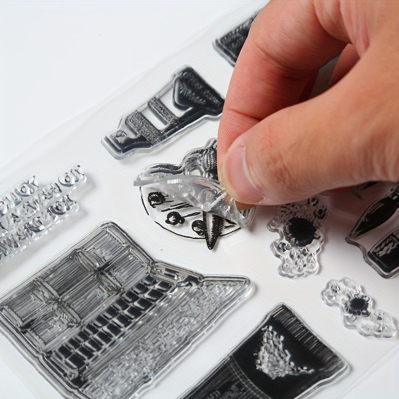 Cartoon Stamp Art Tools for Cards Journals Scrapbooks