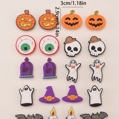 20pcs Halloween Shoe Charm Clog Decoration DIY Shoe Accessories