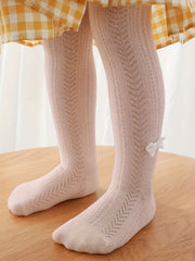 Toddler Girls' Soft Footed Leggings Stocking Baby Kids Winter Knitted Leggings