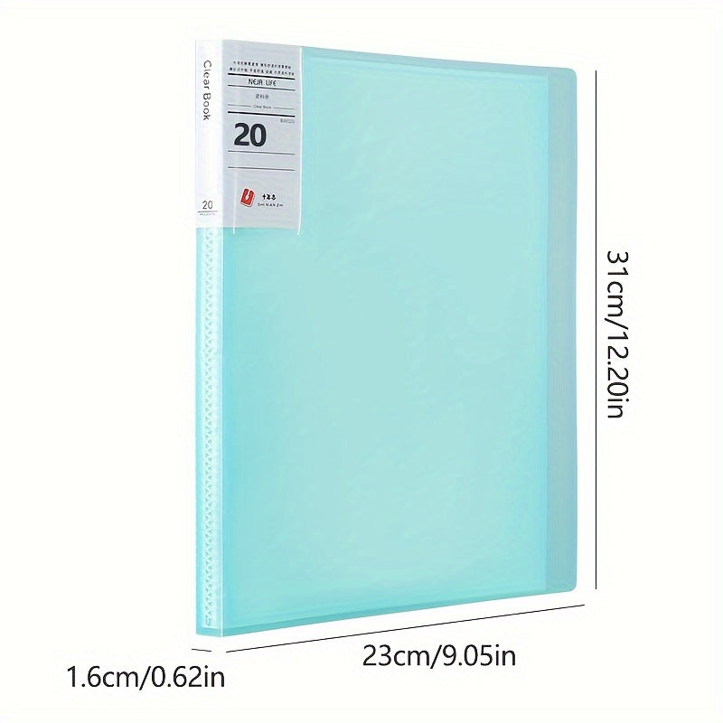 30pcs File Manager Document Organizer Exam Paper Storage Folder