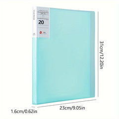 30pcs File Manager Document Organizer Exam Paper Storage Folder