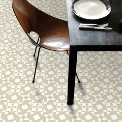 Moroccan Yellow Mosaic Tile Look Peel and Stick Floor Tile Set