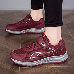 Women's Mesh Sports Shoes Breathable Low Top Running Sneakers