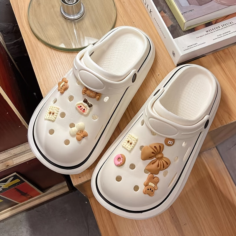 Women's Cartoon Clogs Hollow Out Non slip Slippers