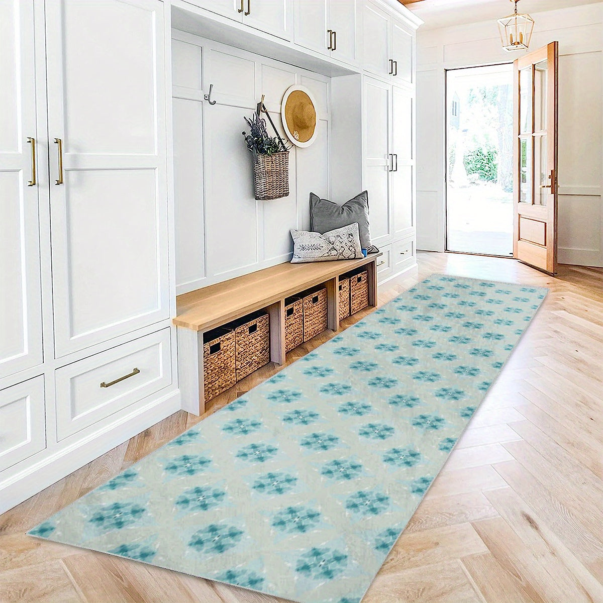 Long Oriental Hallway Rug Runner Soft Non Slip Stair Carpet Runner