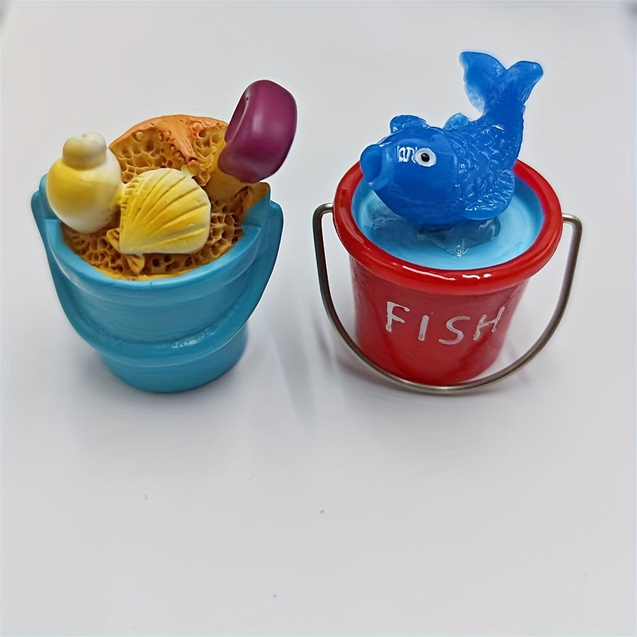 Mini Beach Scene Models for Dollhouses DIY Home Decor